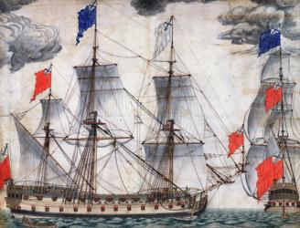 Goto Predestinatsia, 1700 (colour litho) | Obraz na stenu