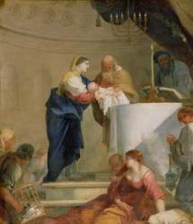 The Presentation in the Temple (oil on canvas) | Obraz na stenu