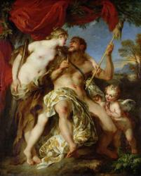 Hercules and Omphale, 1724 (oil on canvas) | Obraz na stenu