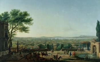 City and Port of Toulon, 1756 (oil on canvas) | Obraz na stenu