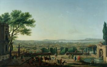 City and Port of Toulon, 1756 (oil on canvas) | Obraz na stenu