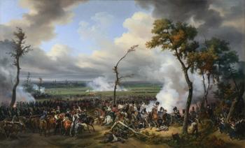 The Battle of Hanau, 1813, 1824 (oil on canvas) | Obraz na stenu