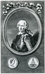 Frederic Louis Norden (1708-42) from 'Voyage d'Egypte et de Nubie' 1755 (engraving) | Obraz na stenu