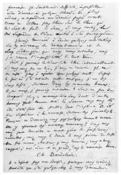 Letter to Richard Wagner (1813-83) 17th February 1860 (pen and ink on paper) (b/w photo) | Obraz na stenu
