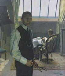 Self Portrait in the Studio, 1904 (oil on canvas) | Obraz na stenu