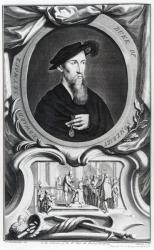 Edward Seymour, 1st Duke of Somerset engraved by Jacobus Houbraken, 1738 (engraving) | Obraz na stenu