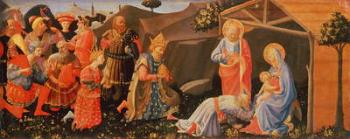 Adoration of the Magi, c.1433-4 (egg tempera on wood) | Obraz na stenu