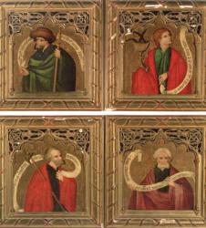 SS. James, John, Matthew and Simon, 1468 (panel) | Obraz na stenu