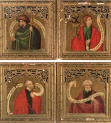 SS. James, John, Matthew and Simon, 1468 (panel) | Obraz na stenu