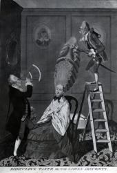 Ridiculous Taste, or The Ladies Absurdity, c.1776 (mezzotint) | Obraz na stenu