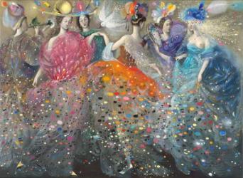 Dance of the Muses, 2009 (oil on Belgian linen) | Obraz na stenu