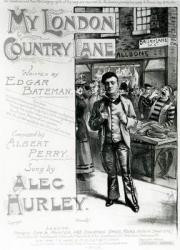 'My London Country Lane' (lithograph) | Obraz na stenu