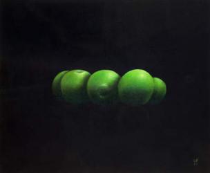 Five Green Apples | Obraz na stenu