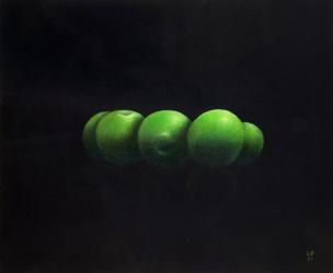 Five Green Apples | Obraz na stenu