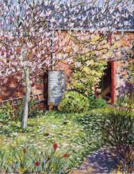 Under the Magnolia (oil on canvas) | Obraz na stenu