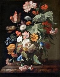 Still-Life with Flowers, c.1700 (oil on canvas) | Obraz na stenu