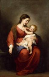 Virgin and Child, c.1670-72 (oil on canvas) | Obraz na stenu