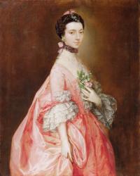 Mary Little, Later Lady Carr (oil on canvas) | Obraz na stenu