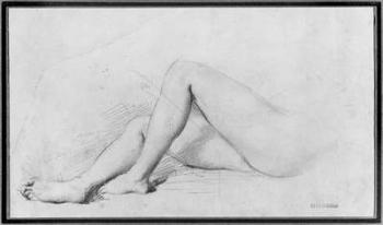 Study of legs (pencil on paper) | Obraz na stenu