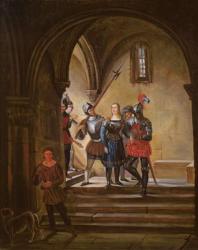 Joan of Arc (1412-31) Led to Prison (oil on canvas) | Obraz na stenu