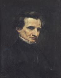 Hector Berlioz (1803-69) 1850 (oil on canvas) | Obraz na stenu