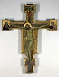 Crucifix (oil on panel) | Obraz na stenu