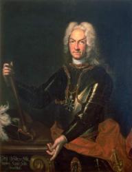01148 Field Marshall Count Guidobald von Starhemberg (1654-1737), Austrian military commander in Spain during the War of The Spanish Succession | Obraz na stenu