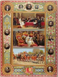 The Life of Queen Victoria, from the 'Illustrated London News' Jubilee edition (colour litho) | Obraz na stenu