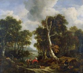 The Forest, c.1660 (oil on canvas) | Obraz na stenu