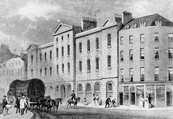 Giltspur Street Compter, 1831 (engraving) | Obraz na stenu