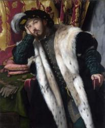 Portrait of a Young Man, c.1542 (oil on canvas) | Obraz na stenu