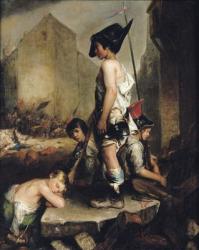 The Little Patriots, 1830 (oil on canvas) | Obraz na stenu