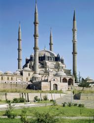 View of the mosque, Ottoman, built c.1569-75 (photo) | Obraz na stenu