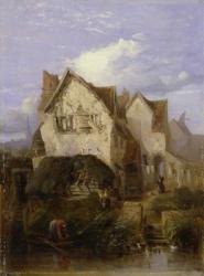 A View near Norwich (oil on canvas) | Obraz na stenu