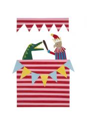 Punch and Judy, 2014, (cut paper) | Obraz na stenu