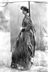 Jane Morris, posed by Dante Gabriel Rossetti, 1865 (albumen print) | Obraz na stenu