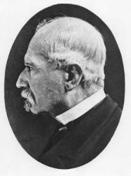 Portrait of Charles-Moyse Goulier (b/w photo) | Obraz na stenu