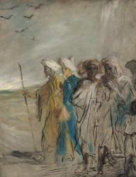 Group of Arabs or, Joseph Sold by his Brothers (oil on canvas) | Obraz na stenu