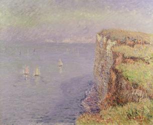Cliffs in Normandy, 1901 | Obraz na stenu