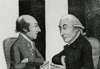 Philosophers, 1787 (engraving) | Obraz na stenu