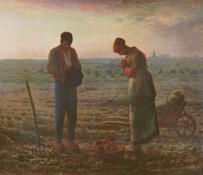 The Angelus, 1857-59 (oil on canvas) | Obraz na stenu