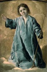 The Infant Christ (oil on canvas) | Obraz na stenu