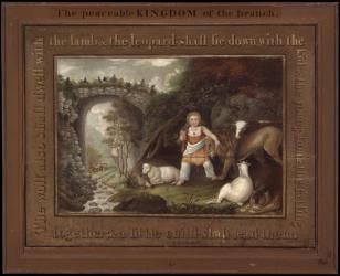The Peaceable Kingdom of the Branch, c.1825-30 (oil on canvas) | Obraz na stenu