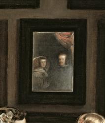 Las Meninas or The Family of Philip IV, c.1656 (oil on canvas) (detail of 405) | Obraz na stenu