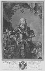 Francis I, Holy Roman Emperor, engraved by Philipp Andreas Kilian (engraving) | Obraz na stenu