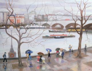 Waterloo Promenade, 2006 (oil on canvas) | Obraz na stenu