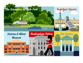 Postcard from London | Obraz na stenu