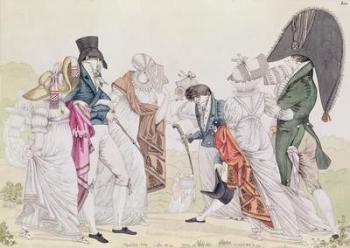 'Les Invisibles', c.1807 (coloured engraving) | Obraz na stenu