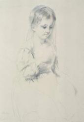 Portrait Study of a young girl | Obraz na stenu