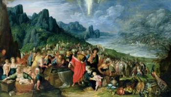 The Israelites on the Bank of the Red Sea, 1621 (oil on canvas) | Obraz na stenu